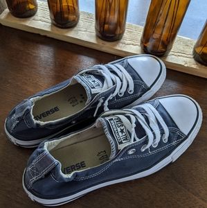 Navy Converse Women's 8.5